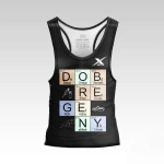 Dobre Geny Czarny Tank-Top Męski
