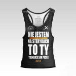 Nie Jestem Na Sterydach Tank Top Męski