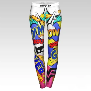 Comix Heroes Legginsy Treningowe Damskie