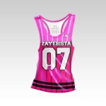 Zayebista Różowy Tank Top Damski
