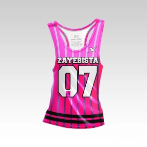 Zayebista Różowy Tank Top Damski