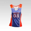 Czerwony  Tank Top Damski dla fitness  Cheerleader