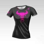 Bull Pink Byk Koszulka Treningowa Damska