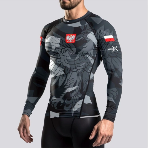 Orzeł Camo 2 Polska Rashguard Męski