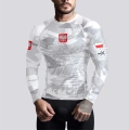 Rashguard Męski Długi Rękaw z Orłem Polski