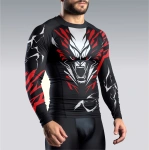Termoaktywny rashguard na siłownię RAGE