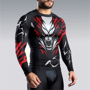 Termoaktywny rashguard na siłownię RAGE