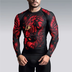 Termoaktywny rashguard na siłownię Roar