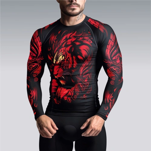 Termoaktywny rashguard na siłownię Roar