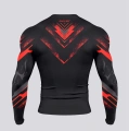 Czarny Rashguard z długim rękawem Nightwolf