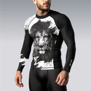 Termoaktywny rashguard na siłownię Frozen