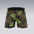 Zielone spodenki sportowe męskie Camo