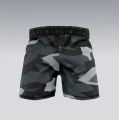 Szare krótkie spodenki do ćwiczeń męskie Camo
