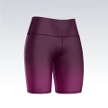 Spodenki kolarki damskie Basic Cherry Kolarki damskie BASIC CHERRY przód.jpg