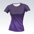 Koszulka treningowa damska Basic Violet Koszulka treningowa BASIC VIOLET przód.jpg