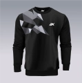 Czarna bluza klasyczna męska DIAMOND Bluza klasyczna męska DIAMOND przód.png
