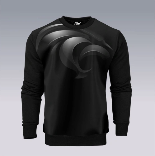 Czarna Bluza Męska PANTHER