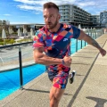 Granatowy strój sportowy męski Hyper