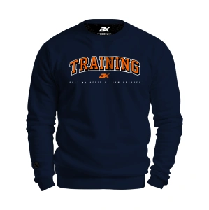 Granatowa bluza męska z napisem TRAINING