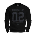 Czarna bluza termoaktywna męska Monster