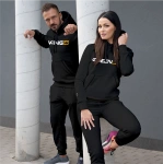 Czarna bluza dla dwojga KING