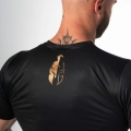 Czarna koszulka treningowa męska Spartan Only Gold Czarna koszulka treningowa Spartan.jpg
