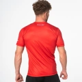 Koszulka na siłownię z napisem Bodybuilding Red
