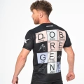 Czarna koszulka na siłownię Dobre Geny