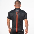 Czarna koszulka treningowa Agent 47
