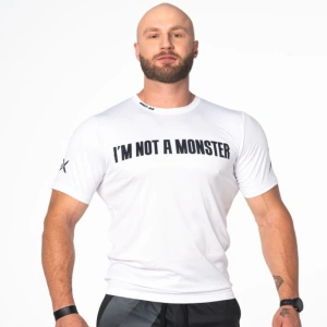 Beast White Koszulka Treningowa