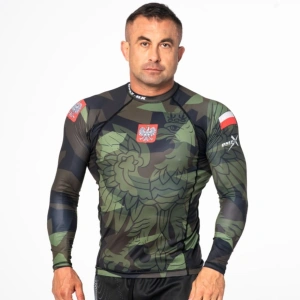 Orzeł Camo Polska Rashguard Męski