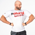 Natural Mass - Biała Koszulka Treningowa ONLY-BX