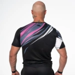 Wytrzymała koszulka do ćwiczeń Wave Pink.jpg