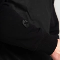 Czarna bluza męska na siłownię WAVE Bardzo dobrej jakości bluza męska z logotypem na rękawie.jpg