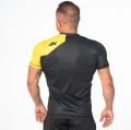 Czarno-żółta koszulka sportowa męska Form Czarno-żółta koszulka do biegania bardzo dobrej jakości.jpg