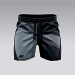 Czarno-szare spodenki treningowe Field Grey