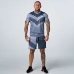Komplet sportowy z kieszeniami Zig Navy