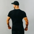 Koszulka Czarna Bawełniana Fitwear Classic koszulka_tyl_bx.png