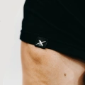 Koszulka Czarna Bawełniana Fitwear Classic koszulka_detal_1_bx.png