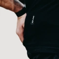 Koszulka Czarna Bawełniana Fitwear Classic koszulka_detal_2_bx.png