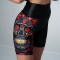 Czarne kolarki damskie Red Skull- Modny Design