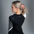 Czarno-Biały Rashguard Damski Długi Rękaw Czarno-biały rashguard damski.png