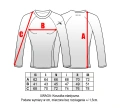Termroaktywny czarny Rashguard damski na długi rękaw X Black
